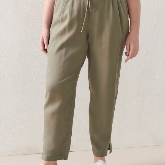 Solid Ankle Length Jogger Pant - Picture 1 of 6